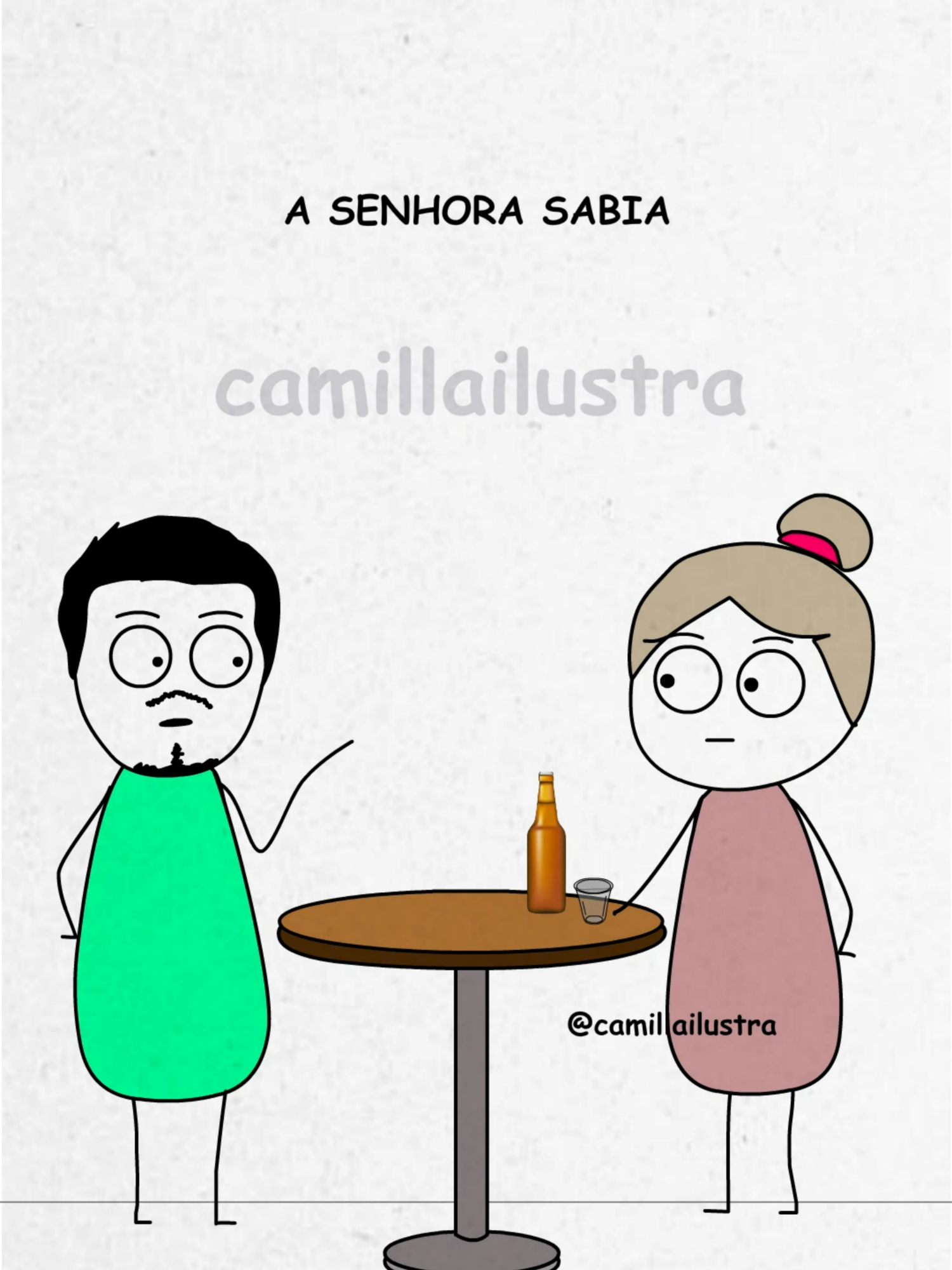 Esperta ela 🤣 #humor #comedia #ilustracao #tirinhas #ferrari #beber #conquista