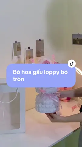 Bó hoa gấu loppy bó tròn #sihoagau #LearnOnTikTok #gauloppy #bohoagaubong #hoasapthanhpham #tiemhoabanhkeo #huongdanlambohoa #viralvideo #boxbanhkeogau 