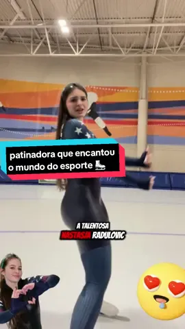 essa talentosa patinadora está encantando o mundo do esporte  #patinadora #esporte #atleta 