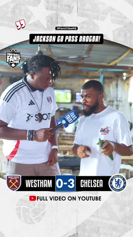 Watch the FULL INTERVIEW now on YouTube via link in bio 📺 🔥 🗣️ 😅  #naijafootball #tiktoknigeria #naijatiktok #sportsontiktok #levelupafrica #nigeria #africanfootball West Ham 0-3 Chelsea Premier league