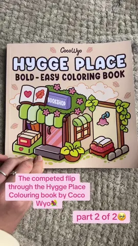 Part 2 of 2 of the Hygge Place Colouring book🩷 i absolutely love this book and you can shop it in the basket!! Book by @cocowyocoloring 💗 Book is available from our tiktok shop called hygge place💕 #colouring #colouringbook #colouringpage #cocowyo #cocowyocoloringbook #cocowyopublishing #foryoupage #fyp #foryoupagee #foryoupageofficiall 