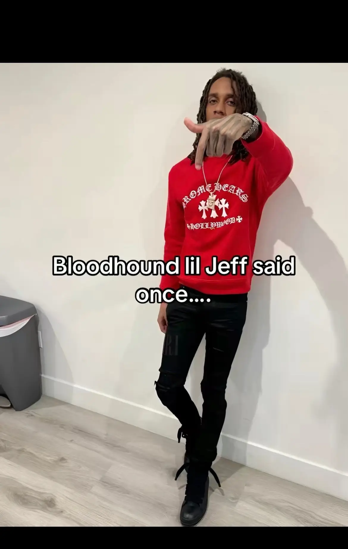 “My brother feel how he feel and im ridin wit him right or wrong”💯💯#bloodhound #liljeff #rip #bloodhoundliljeff #rappers #chiraq #drill #quoteoftheday #xyzabc #slideshow #viral 