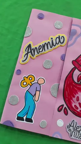 lapbook sobre la Anemia🩸💉💊🩺 #anemia  #lapbook#dibujos#hechoamanoconamor❤️  #creative  #emprendimiento  #parati  #pintadoamano🎨🖌️  