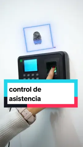 Verifica la entrada y salida de tus trabajadores con el lector de huella a solo 120 soles #todatecnologia #productotecnologico #controldeasistencia 