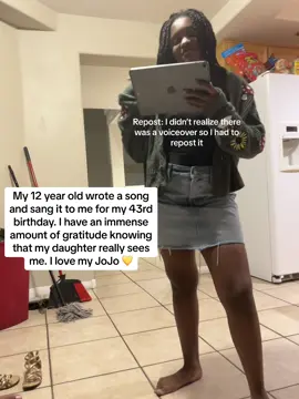 #Love #fyp #gratitude #singing #mom #happybirthday #daughter #bestgift #songwriting #life #happy 