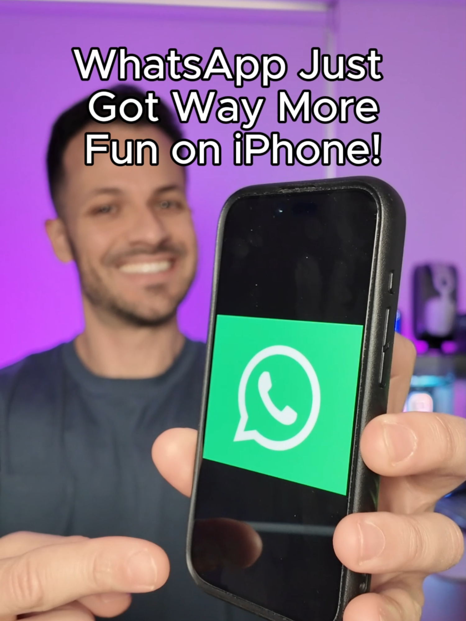 If you have an iPhone, update WhatsApp and try this out! ✅ #199 #whatsapp #whatsapptips #techtips  #didyouknow #productivity #iphonetips #contentcreator #ugccreator #bravetech.ai