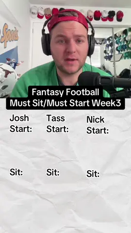 We give you our must starts and our must sits for fantasy football week 3. Will the Saints dominate the Eagles? Will there be any points in the Texans vs Vikings? Steelers vs Chargers? We break it done #fantasyfootball #fantasyfootballtips #vikings #chargers #saints #steelers 