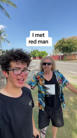 I met Red Man in Brisbane @Red Man #brisbane 