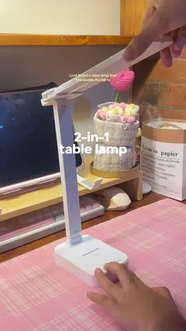 another student budol! 2 in 1 na desk lamp but very affordable! na adjust mo pa lighting and angles. will use this sa dorm ko! 😍 #student #study #desk #lamp #studytok 