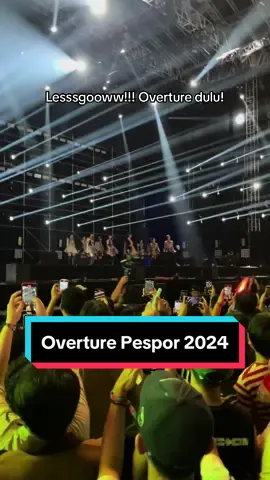 Lessgowww!! Overture Pespor 2024!  #pestapora2024 #jkt48 #overturejkt48 #konsermusik 