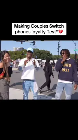Making Couples Switch phones loyalty Test #fyp #funny #viral #foryou #fypage #funnyvideos #foryoupage #trending #fypツ #blowthisup #viralvideo #loyal #fyppppppppppppppppppppppp 