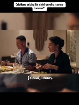 Cristiano Ronaldo asking his children who is more famous? #cristianoronaldo #georginarodriguez #cristianojr #georginagio #ronaldo 