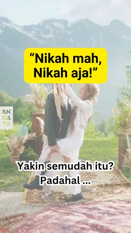 Nikah dengan biaya minim menjadi opsi bagi banyak pasangan muda di Indonesia. Masalahnya menikah ga cuma tentang siapin biaya pernikahan. Tapi biaya kehidupan setelah menikah yang menjadi tantangan untuk dipersiapkan. #wedding #resepsi #BijakKelolaKeuangan #nikah 