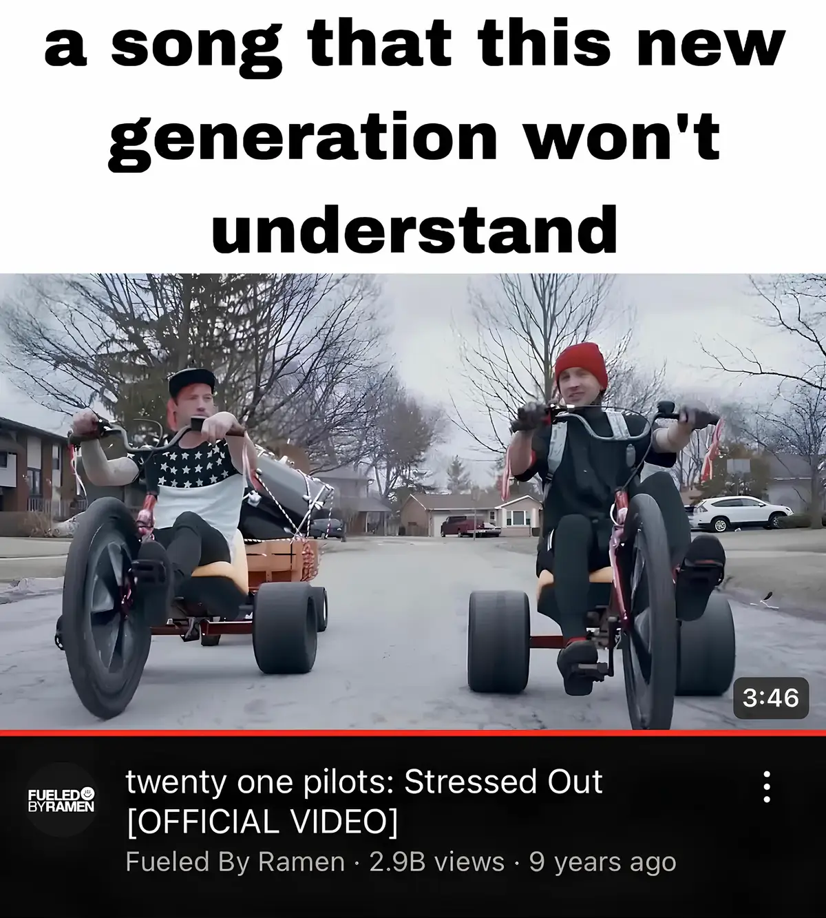 #stressedout #twentyonepilots #nostalgia #memories #childhoodsong #childhood #real #relatable #2010s #2015 