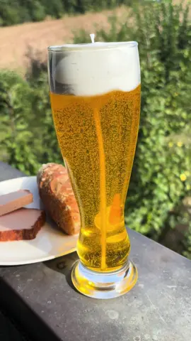 Weißbier - Kerze 🍻 #kerze #candle #selfmade #candlemaking #candlelover #candletok #wiesn #oktoberfest #bier #prost #DIY  #fyp #fypp 