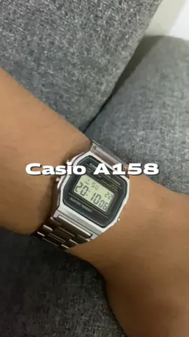 Casio A158, the best choice. #jamtangan #casio #casiovintage #casiowatch 