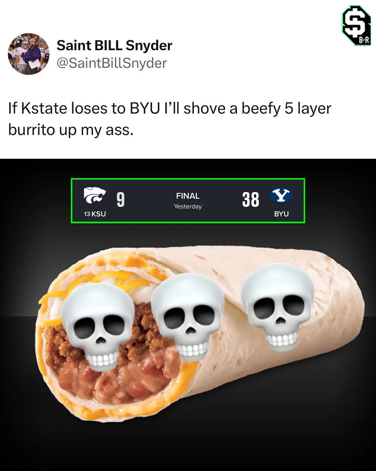 #tacobell #kstate #byu #cfb #CollegeFootball 