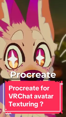 Procreate for Avatar Texturing ?   #furry #vrchatfurry #avatar #vrchatavatar #meme #vrchatmemes #viral #humor #funny #gumroad #blender #unity3d #unity #tutorial #fbt #fullbodytracking #fullbodytracking #fyp