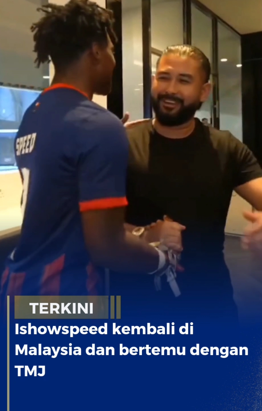 Ishowspeed 🤝 TMJ Ishowspeed kembali di Malaysia dan bertemu dengan TMJ 📹: Ishowspeed #ishowspeedclipz #ishowspeedlive #tmj #malaysia #johor #jdt #rakyat #netizen 