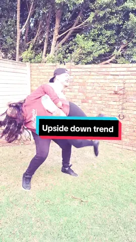 Trying the upside down trend #couplethings #fyp #couplecomedy #coupletiktok #comedy #upsidedown #upsidedownchallenge @Zander Roux @Shannon 