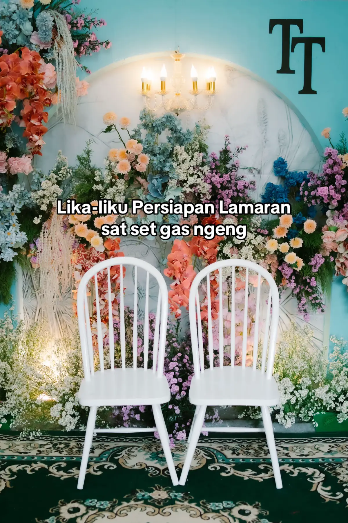 Sebenernya 4 bulan persiapannya cuman gatau kenapa kek kerasa hecticc bgttt #engagement #lamaran 