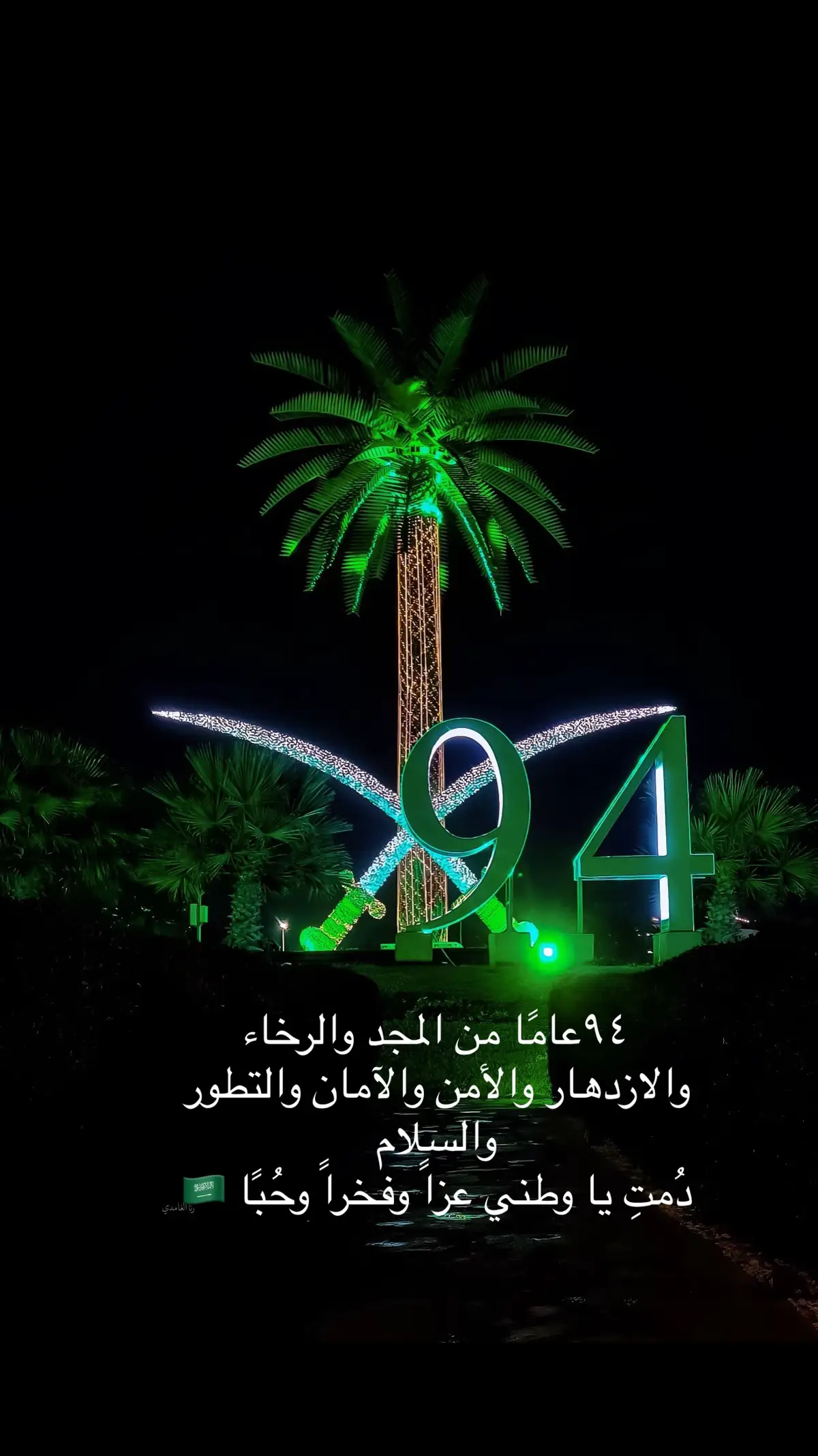 #اليوم_الوطني_السعودي🇸🇦٩٤ #دام_عزك_ياوطن💚 #اكسبلور #تيك_توك 