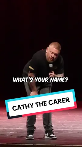 Cathy the carer 😂 #hotwatercomedy #standup #fyp #funny #paulsmithcomedy #uk #foryoupage #foryou #silly #hilarious