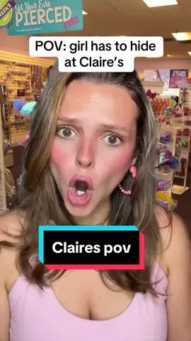 What Claires pov should i do next? #pov #skit #povs #claires #clairesstores #earpiercing #greenscreen #nicegirlpov 