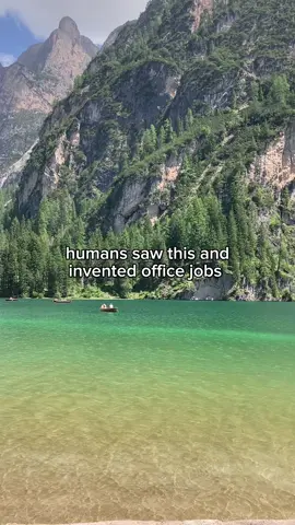 nature >> #travel #traveltiktok #traveltok #dolomites #lakebraies #nature #italy #fyp #viral 