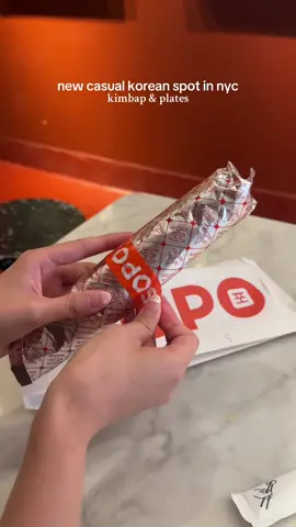 new casual korean spot in midtown! @Sopo has kimbap & plates, perfect for a quick bite I ordered the seoul steak kimbap and can't wait to go back to try their plates save for your next lunch spot (especially if you work in midtown) & follow for more recs!  #nycfood #nyc #koreanfood 
