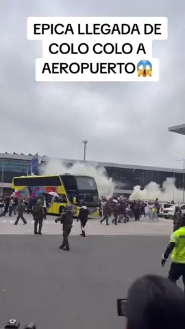 LOCURA EN LA LLEGADA DE COLO COLO AL AEROPUERTO😱🔥 . .   #jordhythompson #matiascatalan #copachile #benbrereton #leonardogil #emilianoamor #javiercorrea #lucascepeda #maximilianofalcon #guillermopaiva #estebanparedes #dalealbo #JORGEALMIRON #brunobarticcioto  #leandrobenegas  #colocolo #coquimbo #anibalmosa #futbolchileno #chile #arturovidal #jorgealmiron #futbol #brayancortes #fernandodepaul #carlospalacios #vicentepizarro #leonardogil #estebanpavez #lucascepeda #copalibertadores #ricardogareca