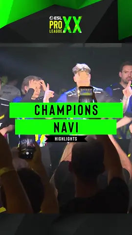 @NAVI ARE YOUR #ESLProleague XX CHAMPIONS 🏆🏆🏆 #ESL #gaming #eslproleague20 #eslproleague #epl20 #esports #competitivegaming #cs2 #counterstrike2 #GamingOnTikTok 