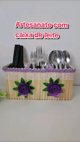 Porta Talheres #artesanato #DIY #reciclagem #crafts #facavocemesmo #viral #decor 
