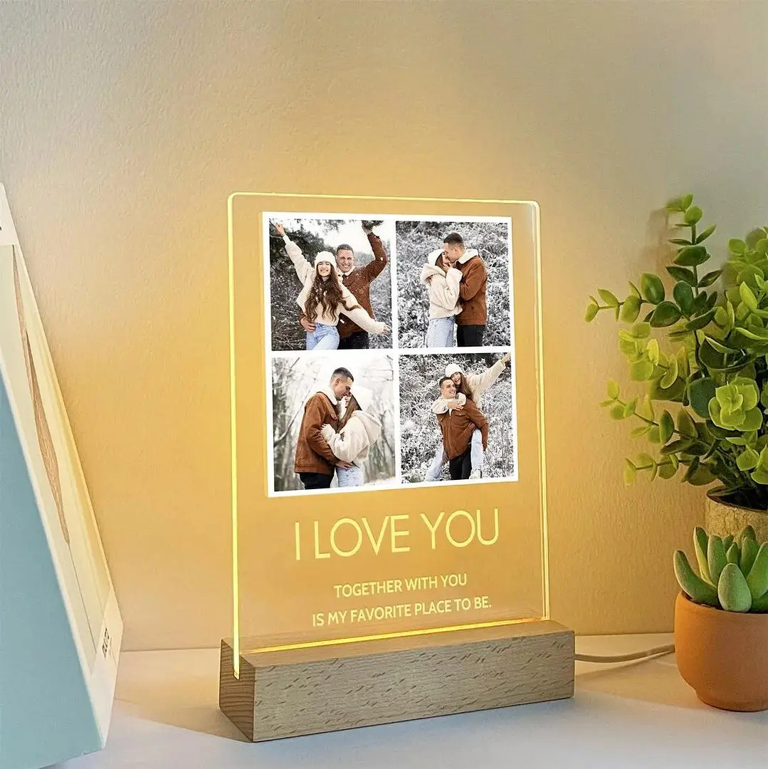 Illuminate your love life with the Personalized 3D Lamp Custom Photo/Text With Instagram Style 3D Led Lamp for only €35.16! Who needs a regular lamp when you can have one personalized with your favorite memories? It's like having a spotlight on your heart, because who needs boring lighting when you can shine bright with nostalgia? 💡💖 #PersonalizedLamp #CustomLighting #3DLamp #InstagramStyle #LEDlamp