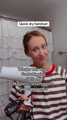 This is my new go to hair dryer. Cuts down the time and super light weight!  #hairdryer #hairtutorial #hairdryertutorial #hair #hairtok #grwm #grwmroutine #hairstyle #affordable #falldealsforyou #giftideas 