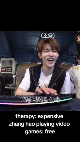 HE'S SO LOUD 😭 #zhanghao #zb1 #zerobaseone #장하오 #章昊 