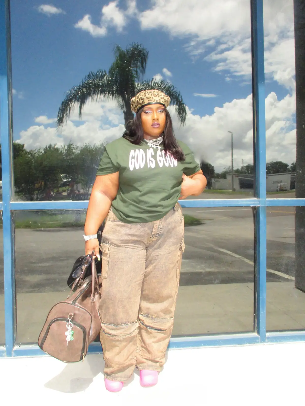 quick streetwear look follow me on instsgram 🫶🏾 #outfitinspo #fashiontiktok #fitoftheday #OOTD #plussizefashion 