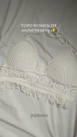 summer's magic isn't over yet!☀️❄️ #crochet #bikini #topowomenph #summervibes #CapCut 