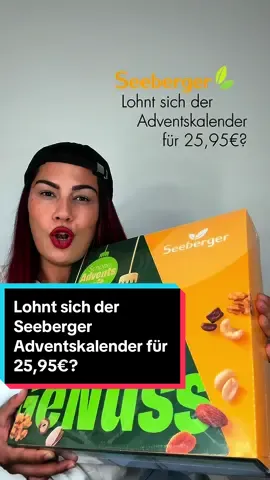 Ich bin Özlem die Adventskalendertussi & falls du dir dieses Jahr einen Adventskalender kaufen willst, folge mir gerne, denn ich teste sie alle damit ihr euch keine Flops kauft ❤️ #elanhelo #flensburg #adventskalendertussi #adventskalenderunboxing #adventskalender2024 #adventskalenderunboxing2024 #adventskalenderauspacken #seeberger #seebergeradventskalender #seebergeradventskalender2024 #nussadventskalender #nüsse