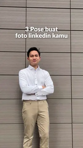 Biar ga bingung pose foto profil buat CV dan Portofolio yang oke #tipsfoto #idefoto #linkedin 
