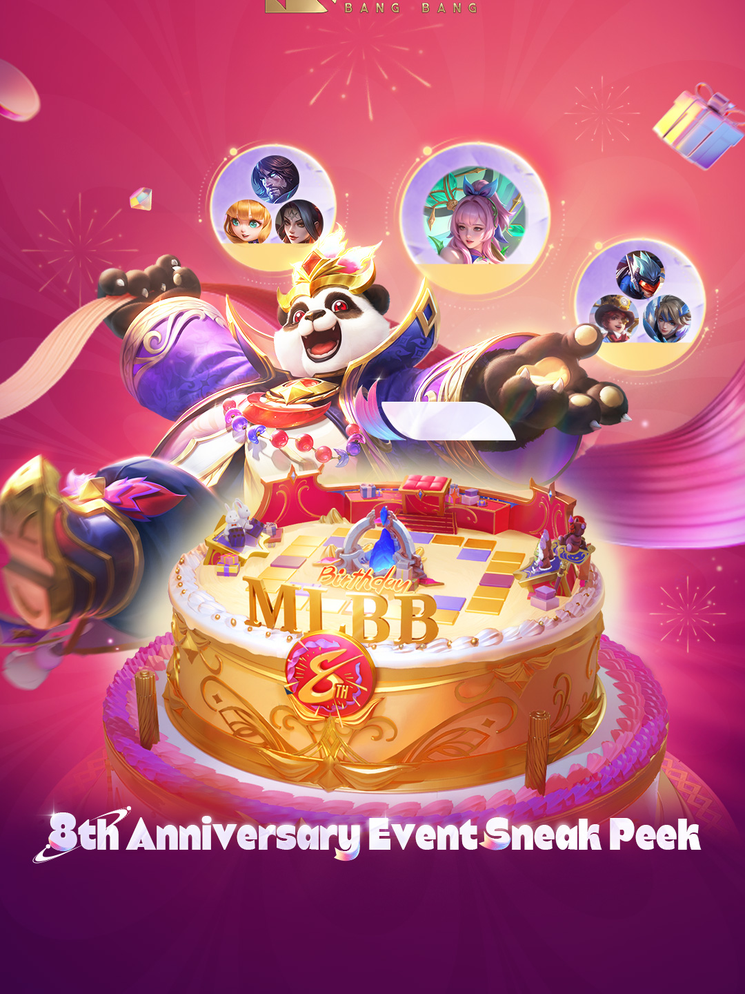 The MLBB 8th Anniversary Celebration officially begins on 09/27! Akai's 8th Anniversary exclusive skin 