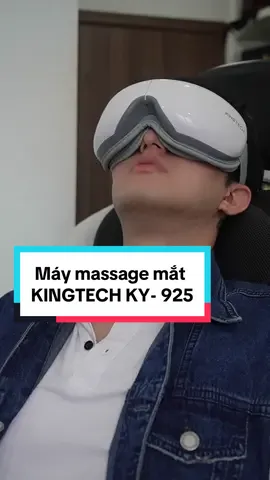 Chỉ cần dùng một lúc thôi mọi mệt mỏi của cặp mắt như được xua tan vậy đó #maymassagekingtech, #maymassagemat #review #xuhuongtiktok 