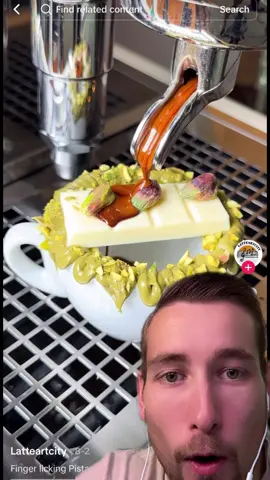 @Latteartcity ill take 25 of those #reaction #satisfyingvideo #coffee 
