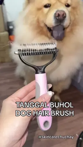 No more buhol sa dog hair brush na to.#doghairbrush #petknotcomb #dog #detanglinghairbrush #pet 