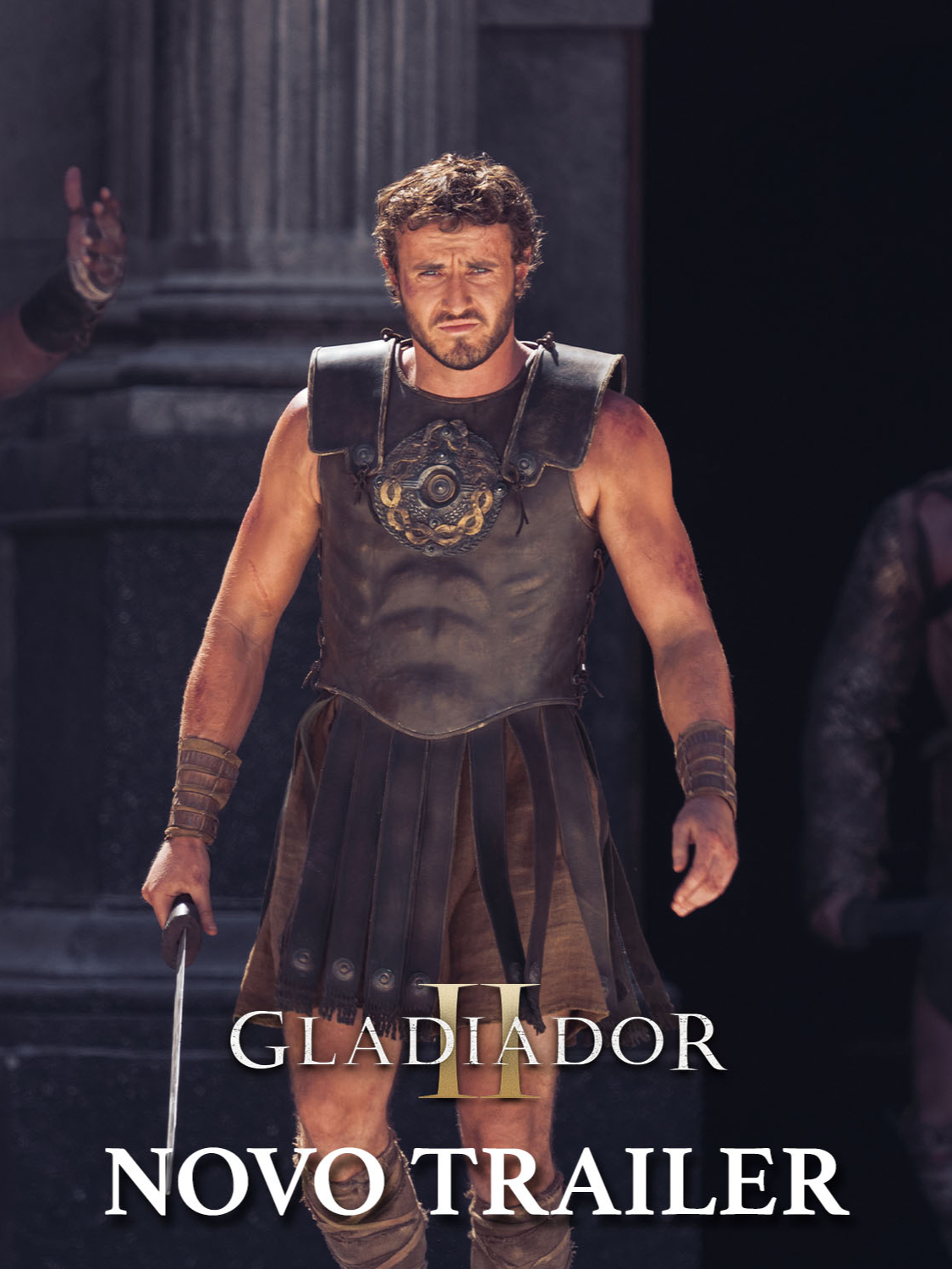 O Império Romano vive! ⚔️ Dirigido por Ridley Scott, e estrelando Paul Mescal, Pedro Pascal, Denzel Washington, Connie Nielsen, Joseph Quinn e Fred Hechinger, o novo trailer de #Gladiador2 está aqui! Estreia dia 14 de novembro nos cinemas.