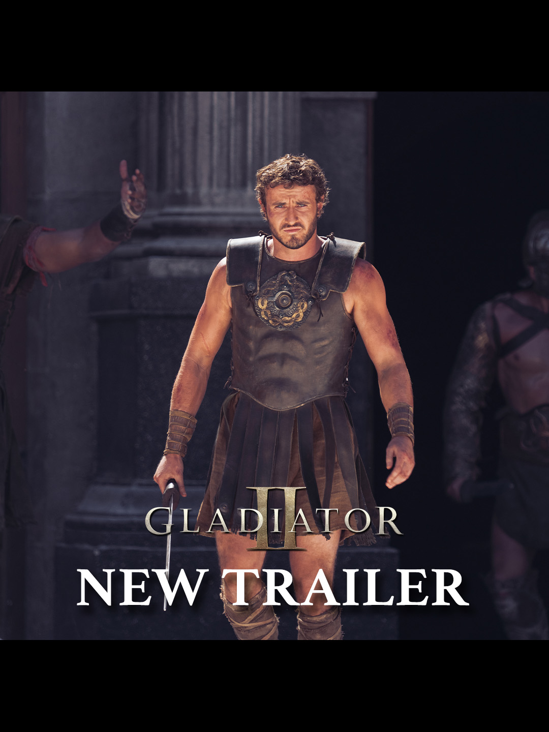 From director Ridley Scott, watch the New Trailer for #GladiatorII starring Paul Mescal, Pedro Pascal, Denzel Washington, Connie Nielsen, Joseph Quinn, and Fred Hechinger - Only in cinemas soon.