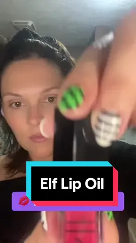 I love this stuff. This color goes with everything! #elf #elflipoil #roseenvy #lipoil 