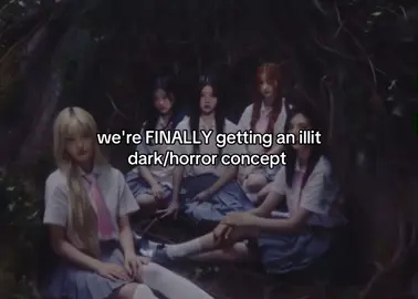 i absolutely loved super real me's concept but ive been WANTINGGG this especially now that halloween is coming up too 🤭 #illit #yunah #minju #moka #wonhee #iroha #kpop #fyp 