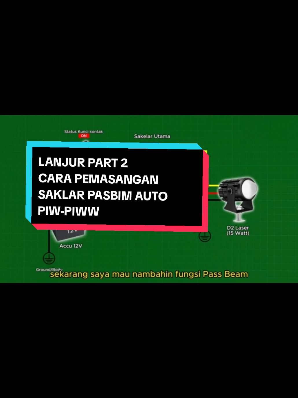 Membalas @bjm_sby LANJUT PART 2 CARA PEMASANGAN SAKLAR PASBIM AUTO NISA PIW-PIWW #tutorial #fyp #lampu #cara #d2leser #rakit #tutor #d2 #motorbike #Motorsport 