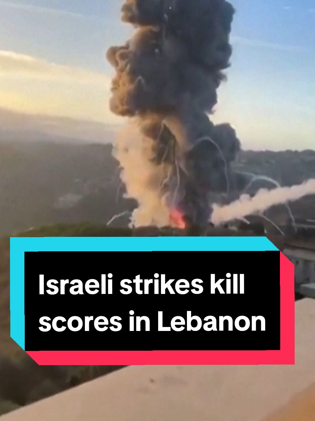 At least 270 people have been killed and 1,000 injured in continuing Israeli airstrikes in southern Lebanon, the country’s health ministry has said, making it the heaviest daily toll in the country in nearly a year of cross-border clashes and its single deadliest day of conflict since fighting between Israel and Hezbollah escalated in October last year. Israel said it had hit 300 targets in one of its most intense bombing campaigns against Hezbollah since the start of the Gaza war. . Earlier in the day, the Israel Defense Forces (IDF) had warned Lebanese people living in or near buildings where it claimed Hezbollah was “hiding weapons” to evacuate. “The airstrikes aren’t stopping. People are scared,” Hassan Dabouk, the head of the Tyre Union of Municipalities, said. Tyre has hosted thousands of people displaced by airstrikes over the last year, and had largely been spared from the strikes until now. Thousands of people have already been displaced from their homes in southern Lebanon and northern Israel after months of fire exchanged between Israel and Hezbollah since the 7 October attack by the Palestinian militant group Hamas last year. The conflict escalated last week when dozens were killed and thousands injured in Lebanon after their pagers and walkie-talkies were detonated, in an attack widely attributed to an Israeli attempt to target Hezbollah operatives. The escalating strikes and counterstrikes have raised fears of an all-out conflict. Follow the latest by heading to the link in bio.